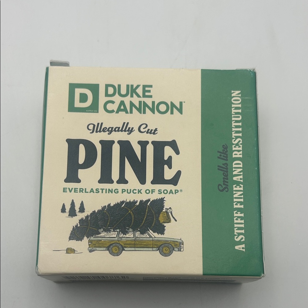 Duke Cannon Pine Soap - Green